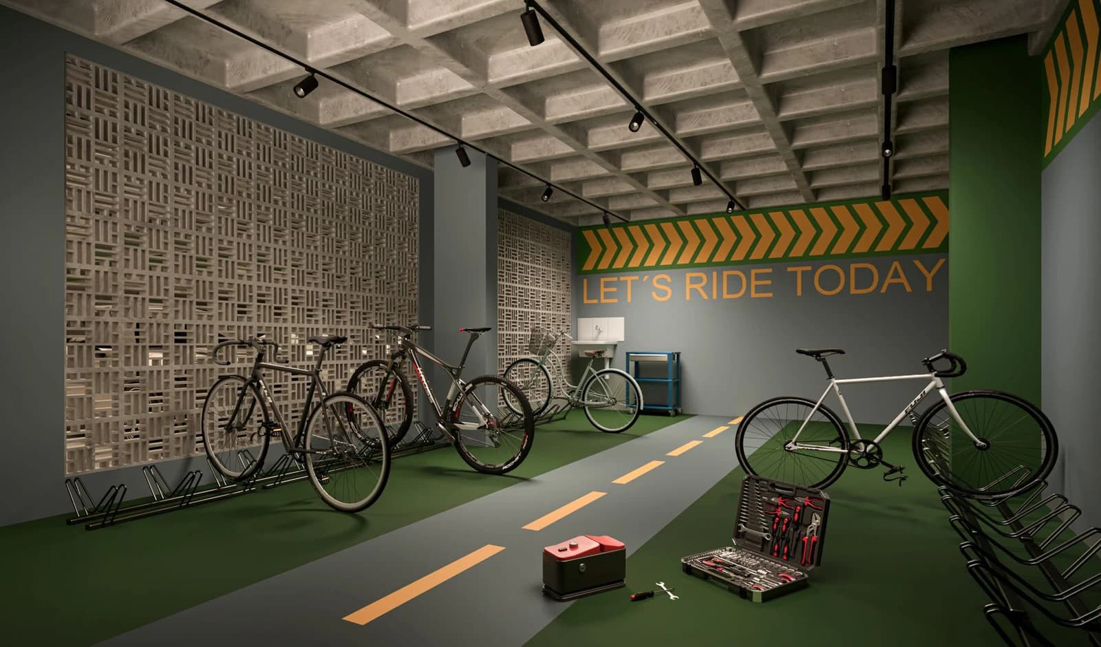 BICICLETARIO — Now Alameda das Águas