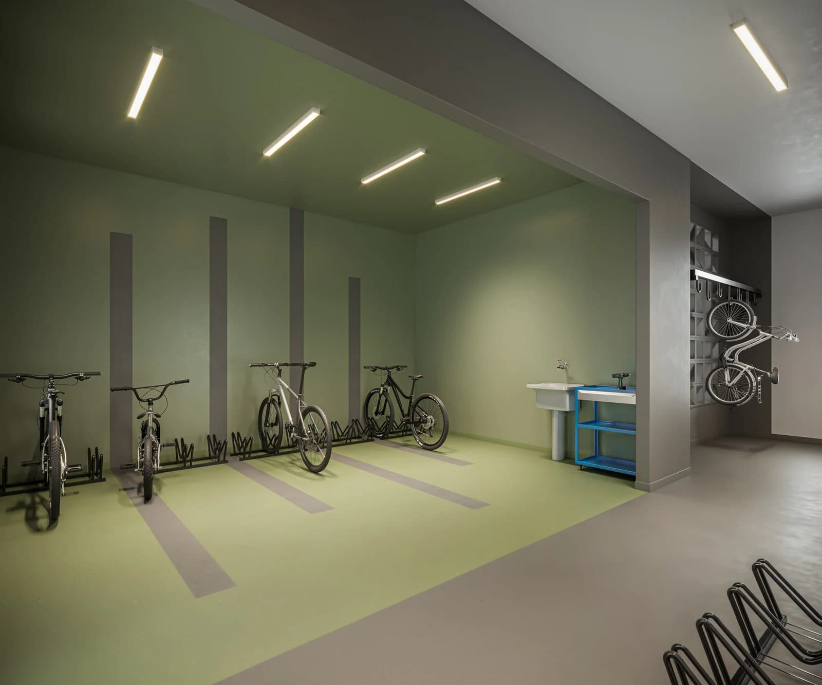 Perspectiva bicicletário Now 111 — Now 111